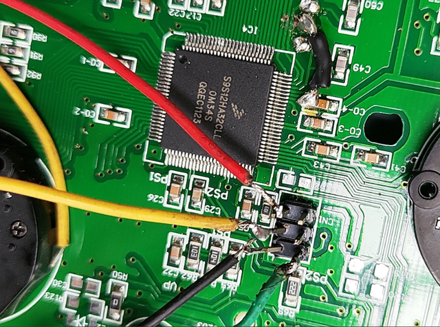 Yutong 6708DH bus: Board connection reference