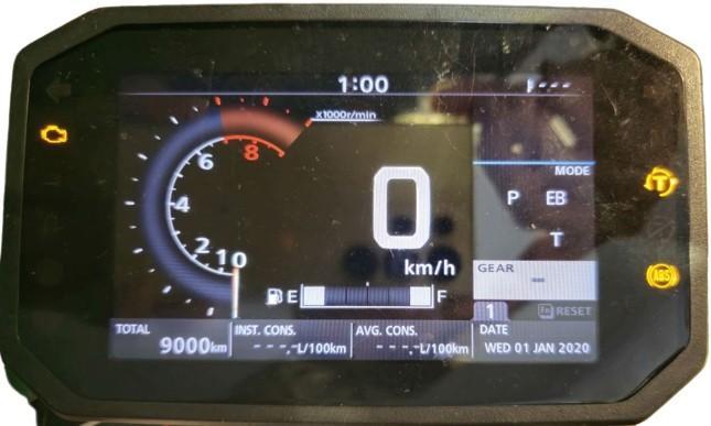 Powered Honda X-ADV 750 instrument from the original S6J329 reference document