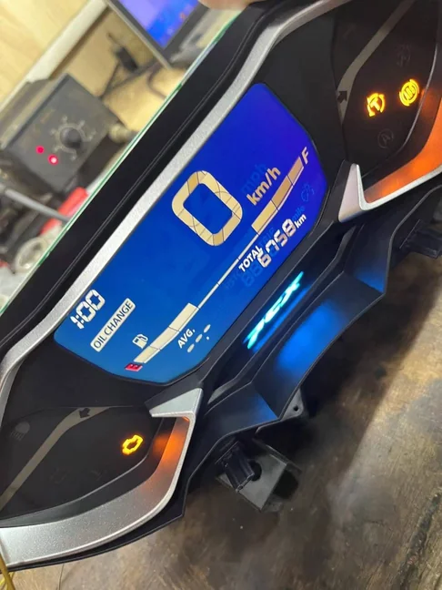 2022 Honda PCX160: Instrument display reference · 2